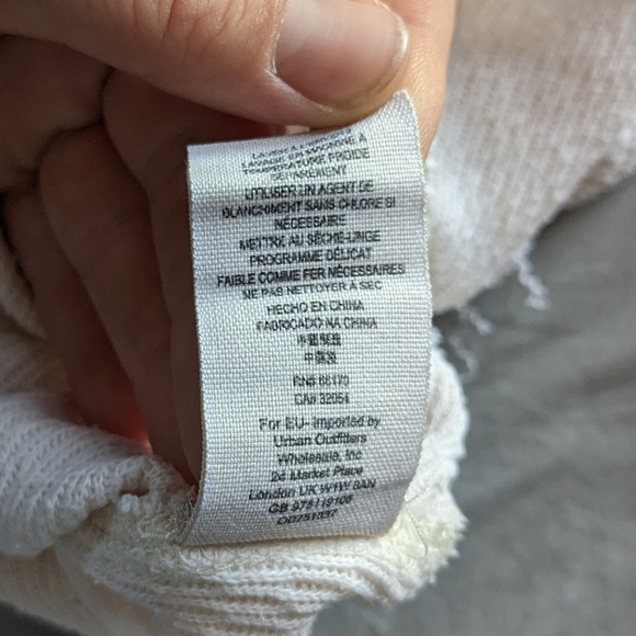 We the Free Rainbow Embroidery Henley Long Sleeve Thermal Knit Long Sleeve Shirt - Picture 8 of 10